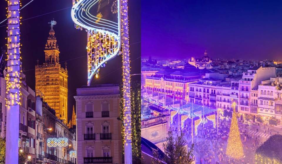 Seville lights up its Christmas with a free ‘mapping’ from Saturday: 14 minutes of light and color on the City Hall