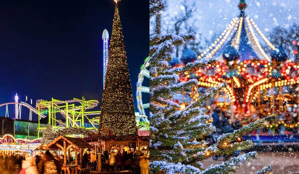 10 minutes from Seville: the largest Christmas park in Andalusia has 50 leisure areas, programmed snowfalls and free entrance.