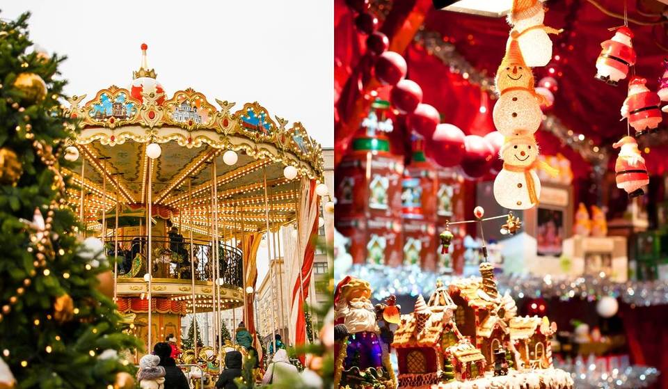 Un parque de la Navidad en el centro de Sevilla con atracciones, mercado y Papá Noel: cuándo abre sus puertas