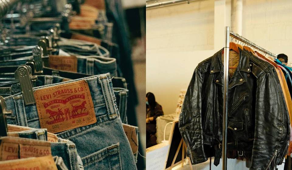 Pendant 3 jours seulement : un marché de vêtements vintage avec des vêtements Ralph Lauren ou Levi&rsquo;s pour 10 €.