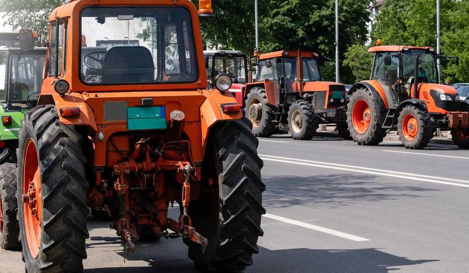The massive tractor protest by farmers sets a new date: main roads affected in Seville on February 10.