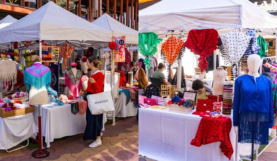 Pendant 5 jours seulement : le marché éphémère de mode flamenca qui rassemble fleurs, châles et éventails artisanaux à Séville
