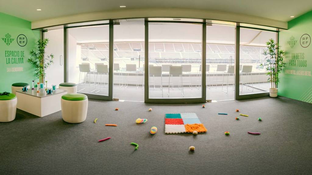 Sala sensorial Fundación Real Betis Balompié Sevilla 1