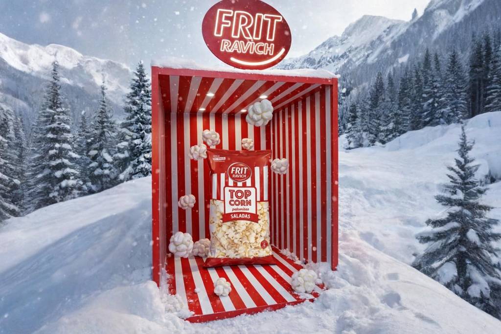 Entre nieve, música y palomitas: la experiencia de Frit Ravich en Polar Sound Occident