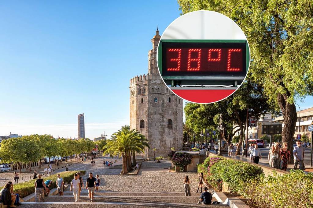 Suben temperaturas Sevilla máximas 38 grados primavera