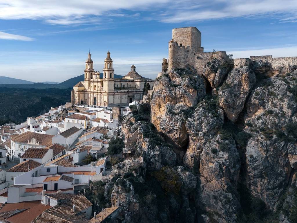 Olvera Route des villages blancs Andalousie Séville Malaga