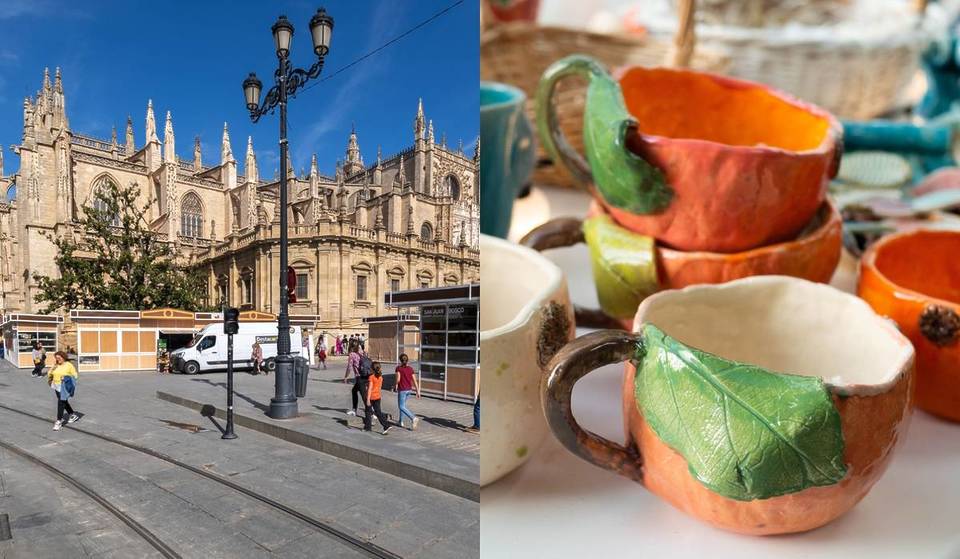 Seville’s major craft fair is here: 37 local workshops set up shop next to the Cathedral with unique pieces