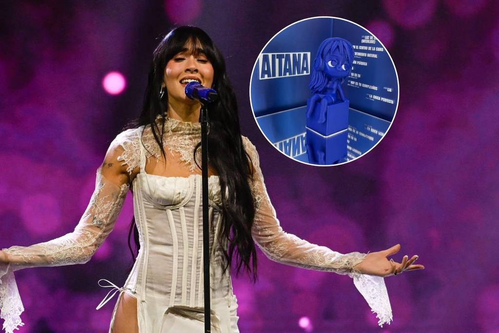 La boutique éphémère d’Aitana s’installe pour deux jours seulement à Séville : une boutique proposant des produits dérivés exclusifs de « Cuarto Azul »