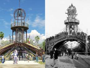 La mítica Pasarela de la Feria vuelve al Prado: el nuevo parque infantil de Sevilla rinde homenaje a sus grandes fiestas en 1.164 m²