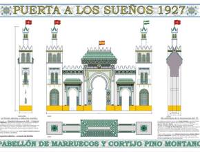Sevilla ya tiene diseño oficial para la portada de la Feria de Abril de 2027 y rompe de lleno con la tradición de los colores cálidos