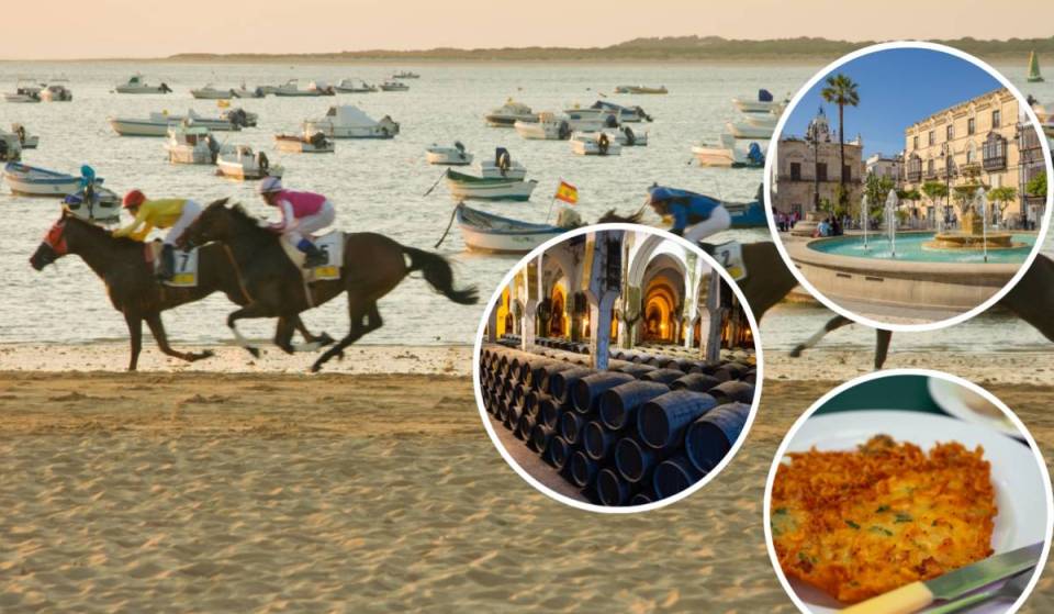 Beaucoup moins bondé que Chipiona : ce village à une heure de Séville, célèbre pour ses spectaculaires courses de chevaux sur le sable