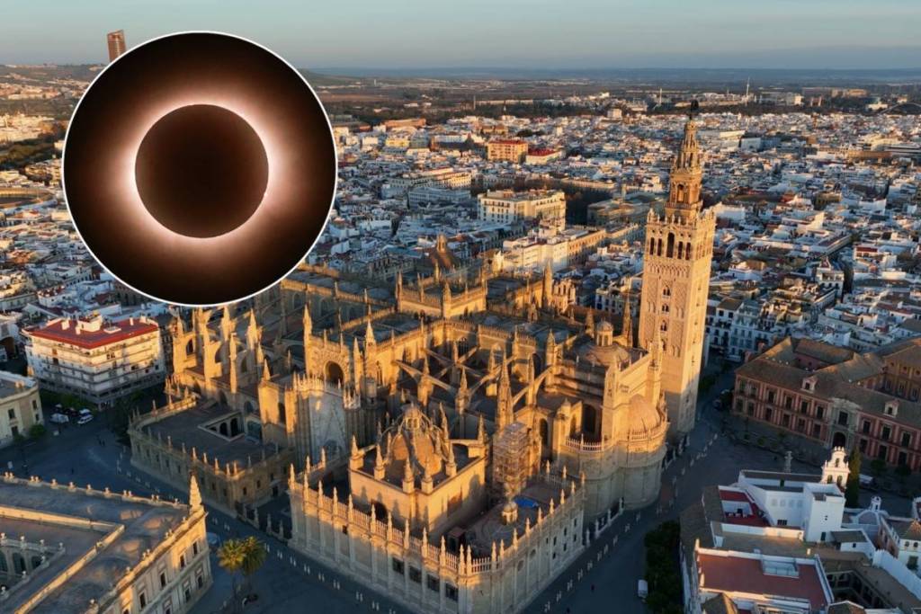 Solar Eclipse in Seville