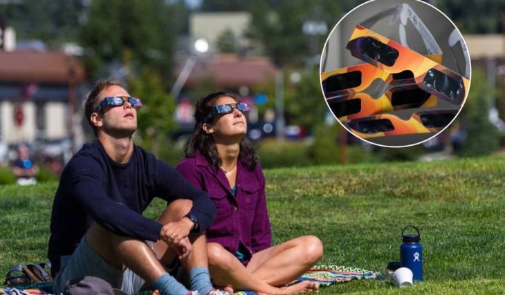 Comment obtenir gratuitement des lunettes homologuées pour l’éclipse à Séville : les kiosques et les communes qui en distribuent des milliers