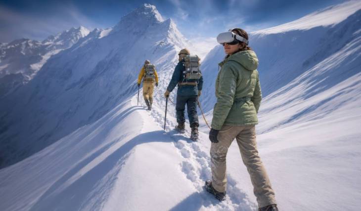 Climbing Everest without leaving Seville: that’s what the new immersive experience—which has been nominated at the Venice Film Festival and is coming to the city in a few weeks—will be like