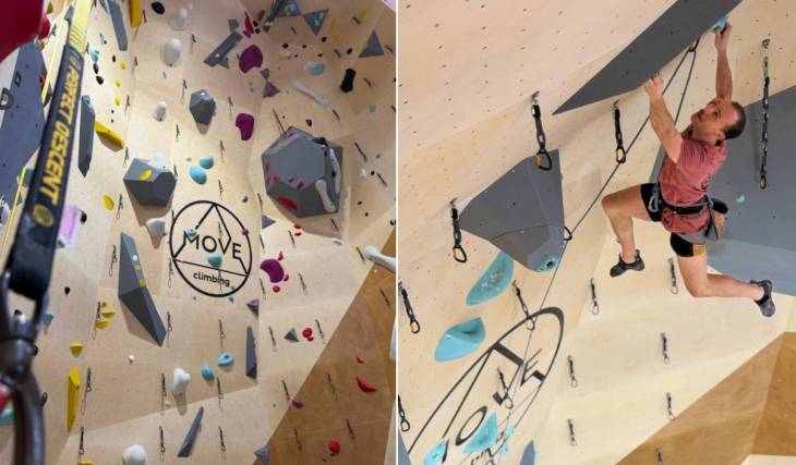 The largest indoor climbing center in Andalusia opens in Seville: a climbing wall with over 1,500 m² of climbable surface area and admission starting at 10 €