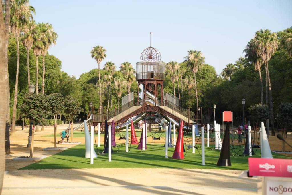 Fête d'inauguration du parc « La Ciudad de los Niños » à Séville 1
