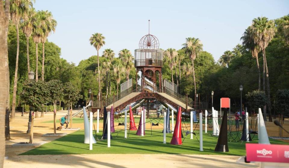 Game booths, a circus, and inflatables: Seville inaugurates the “Ciudad de los Niños” with a big family party this Wednesday