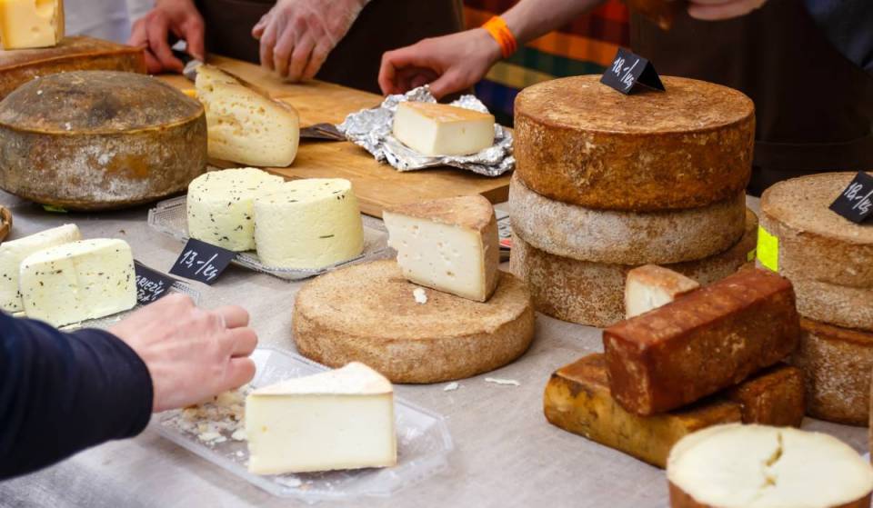 The big cheese fair brings 25 cheese makers to Jardines del Conde Park and offers tastings for 8 euros