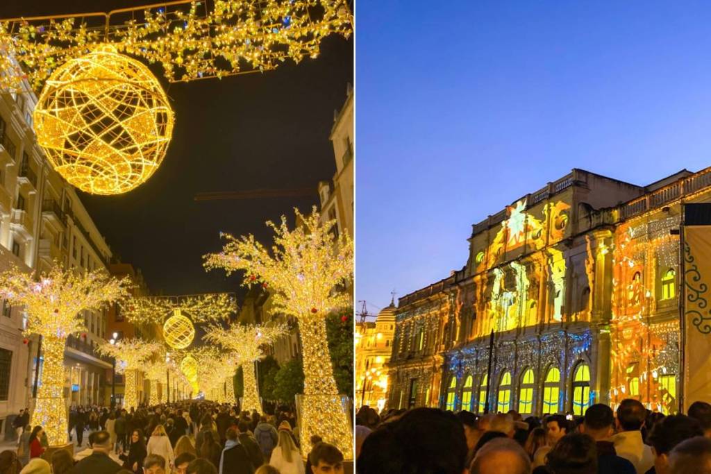 When Are the Christmas Lights Turned On in Seville in 2026 and 2027?