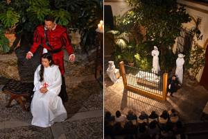 «Sitúa la obra a pocos metros del público»: el ‘Don Juan Tenorio’ con 30 actores que transforma un patio andaluz de Los Remedios en un teatro al aire libre
