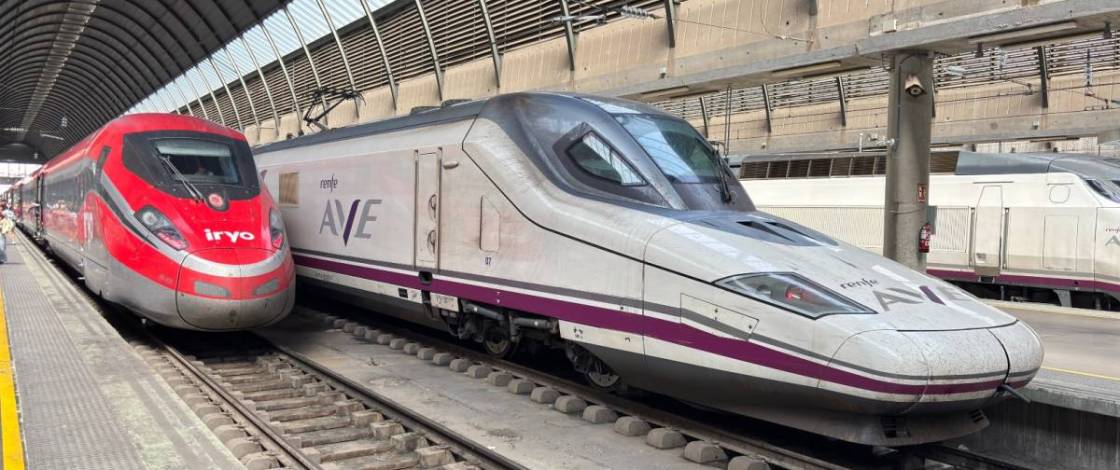 Interrumpida la alta velocidad entre Madrid y Andalucía por el alcance entre dos trenes en Toledo
