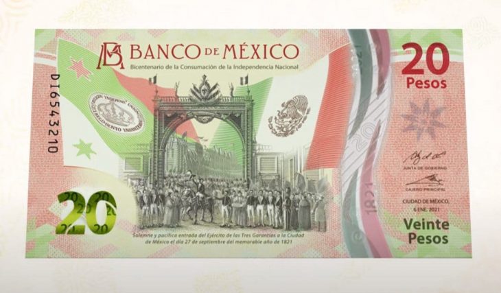 ¡Tenemos el Mejor Nuevo Billete Conmemorativo! Es el nuevo billete de 20 pesos