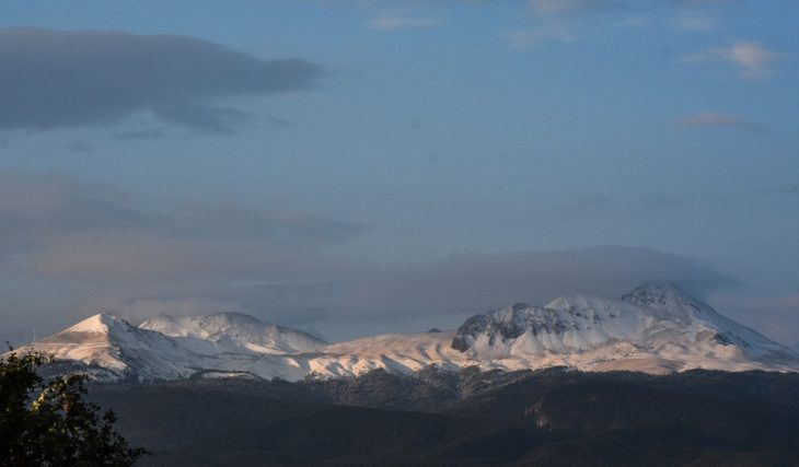¿Nieve en abril? ¡Así se ve hoy el Nevado de Toluca!