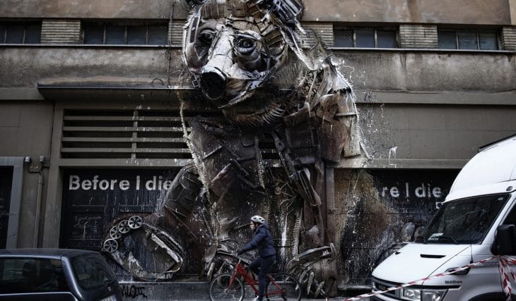 Il muro del “Prima di morire vorrei…” a Torino