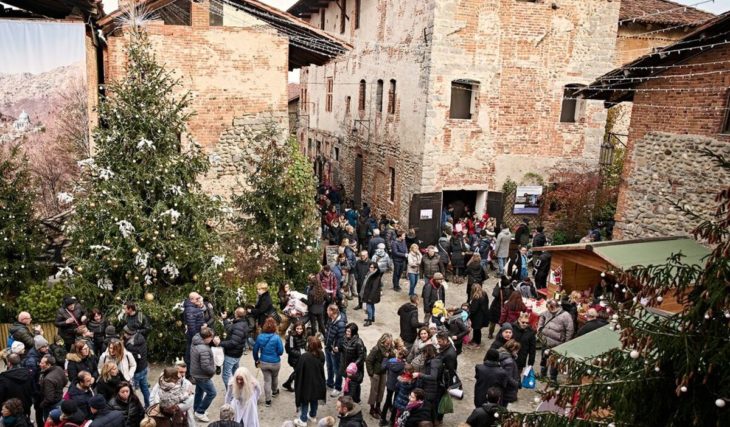 Arriva la magia del Natale in uno dei borghi più belli d’Italia a circa un’ora da Torino