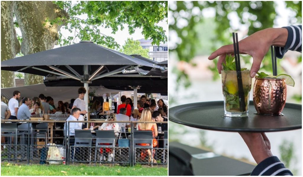 L’Écluse Saint-Michel : une terrasse cosy avec vue imprenable sur la Garonne !