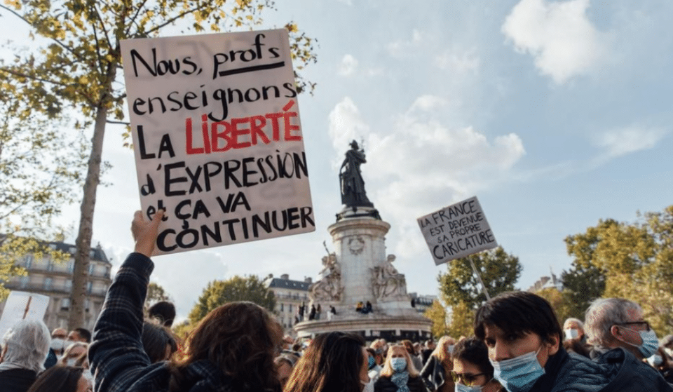 Mobilisation nationale en hommage à Samuel Paty