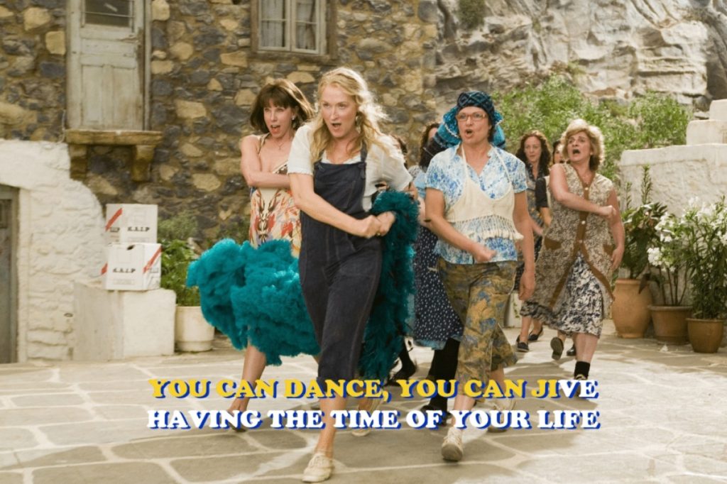 cinéma-karaoké mamma mia