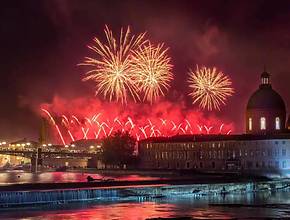 Où voir le feu d’artifice du 13 juillet 2025 hommage au Tour de France à Toulouse ?