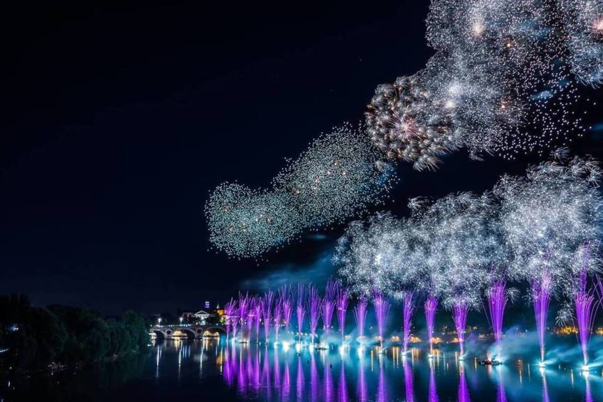 feu d’artifice Toulouse