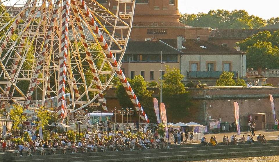 Huîtres, tapas et Mojito&#8230; Cette guinguette avec vue imprenable sur la Garonne est LE rendez-vous des Toulousains qui veulent savourer le plus beau coucher de soleil de la ville Rose