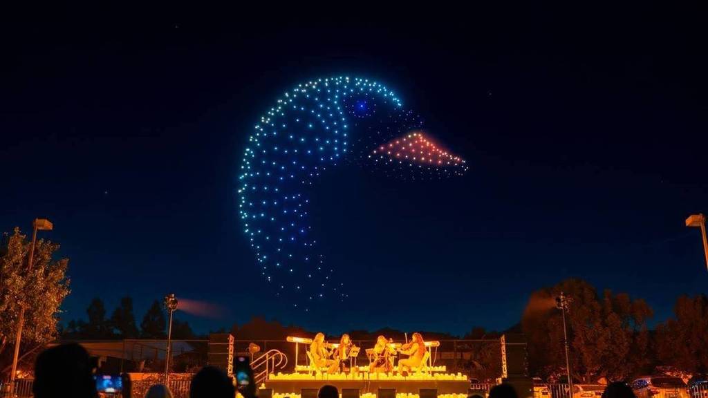 spectacle de drones droneart show