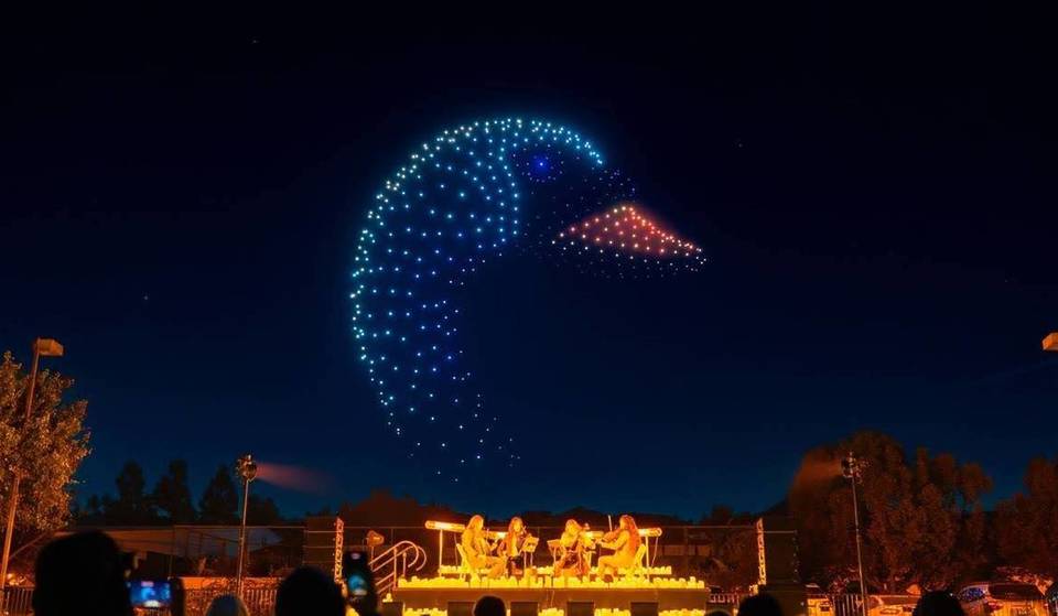 500 drones et 20000 bougies illumineront le ciel de l’un des lieux les plus emblématiques de Toulouse – mais dépêchez-vous, il n&rsquo;y aura que trois soirées inédites