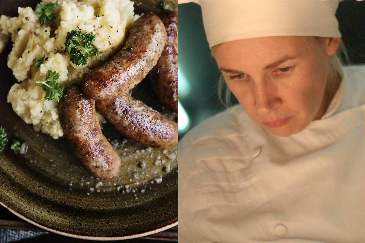 recette purée saucisse de Toulouse Hélène Darroze