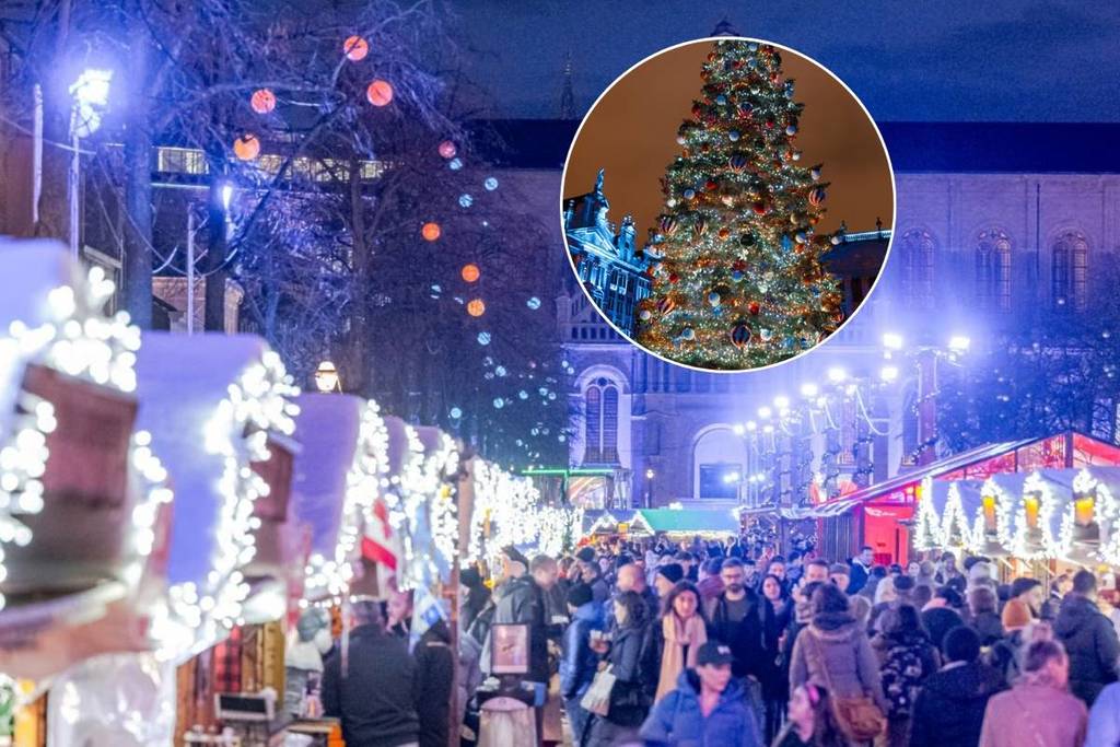 Christmas market Brussels