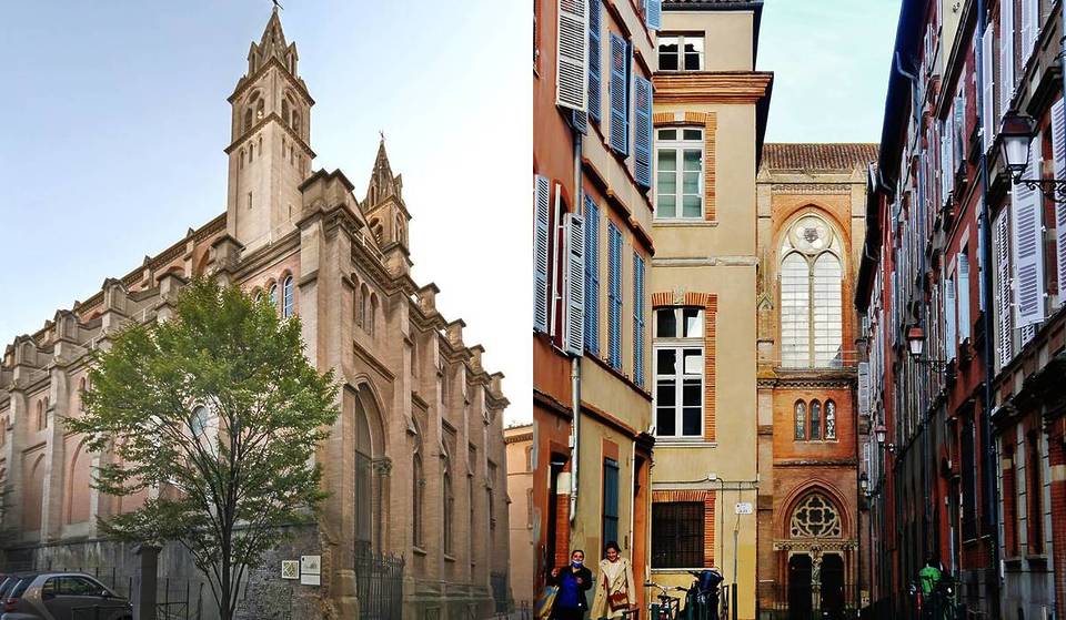Just a stone’s throw from the Royal Garden, this deconsecrated church in Toulouse hides a treasure from 1864 classified as a historic monument