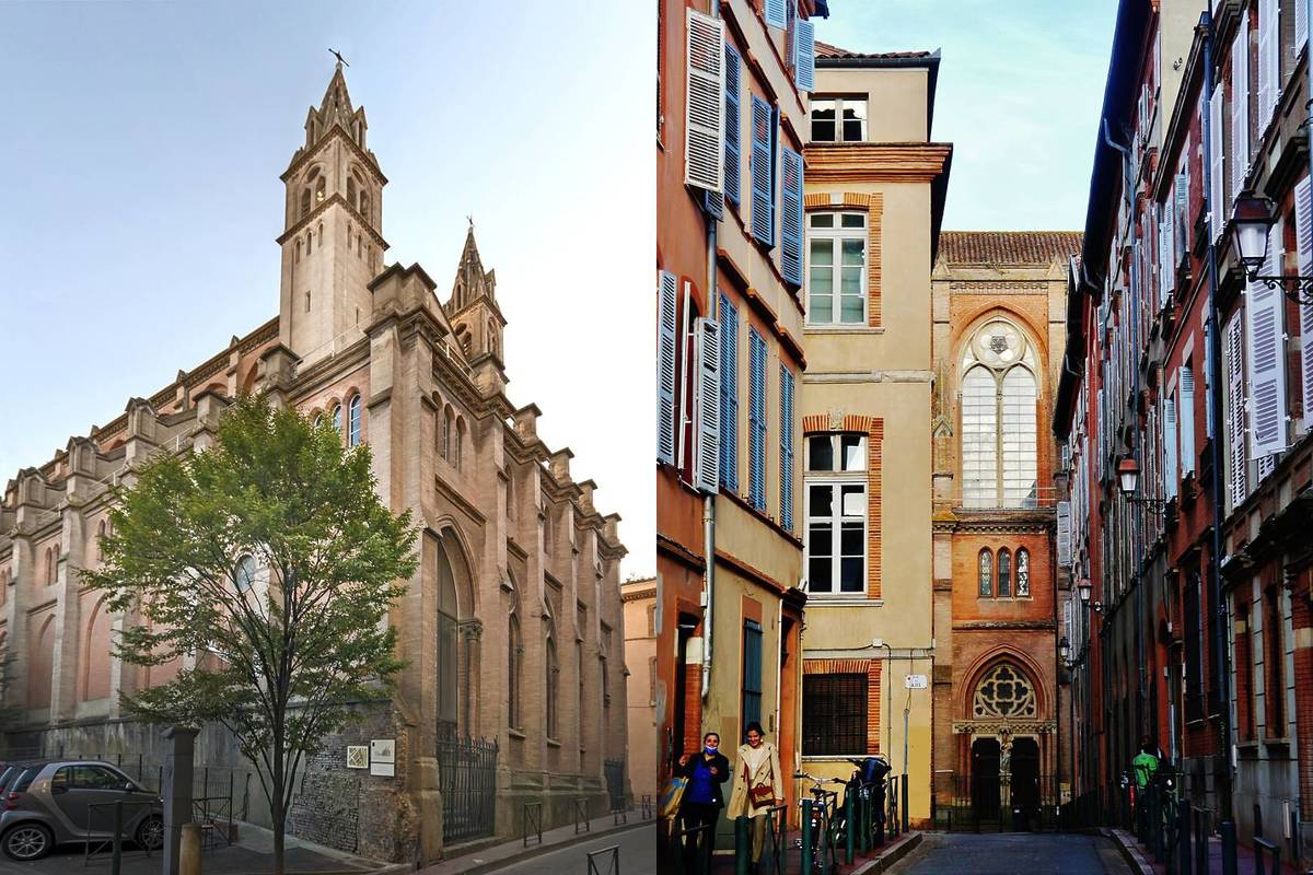À deux pas du Jardin Royal, cette église désacralisée de Toulouse cache un trésor de 1864 classé monument historique