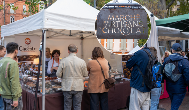 France’s oldest chocolate market is coming back to Toulouse soon, featuring free workshops, 12 local artisans, and a whole year’s worth of chocolate to be won