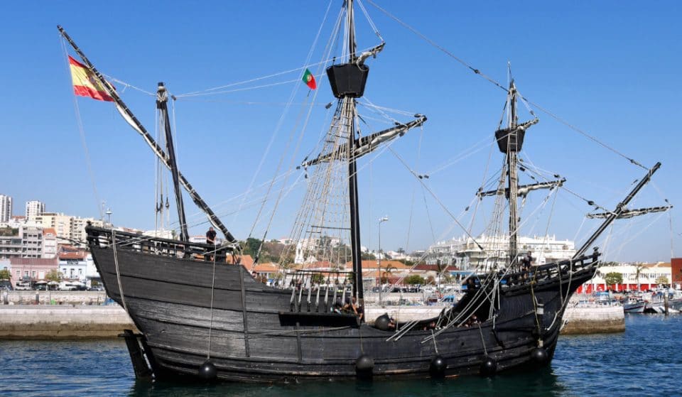La Nao Victoria atraca en la Marina de Valencia