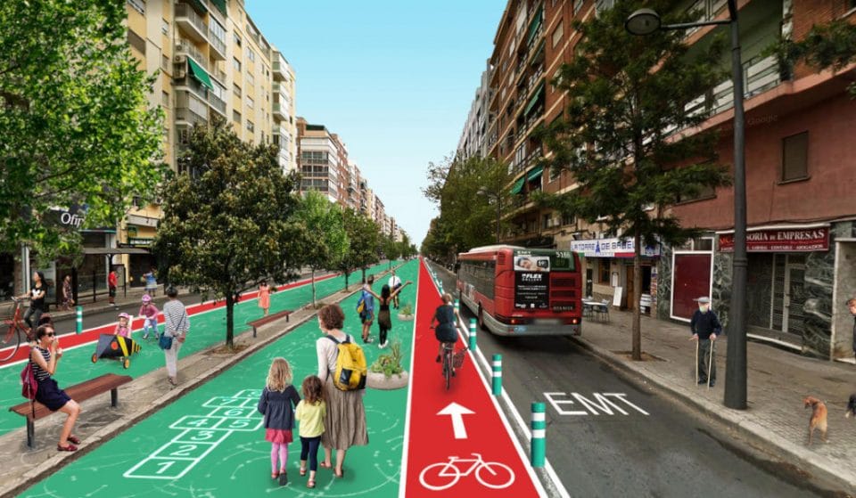Proponen que Cardenal Benlloch se convierta en un gran bulevar para peatones y bicis