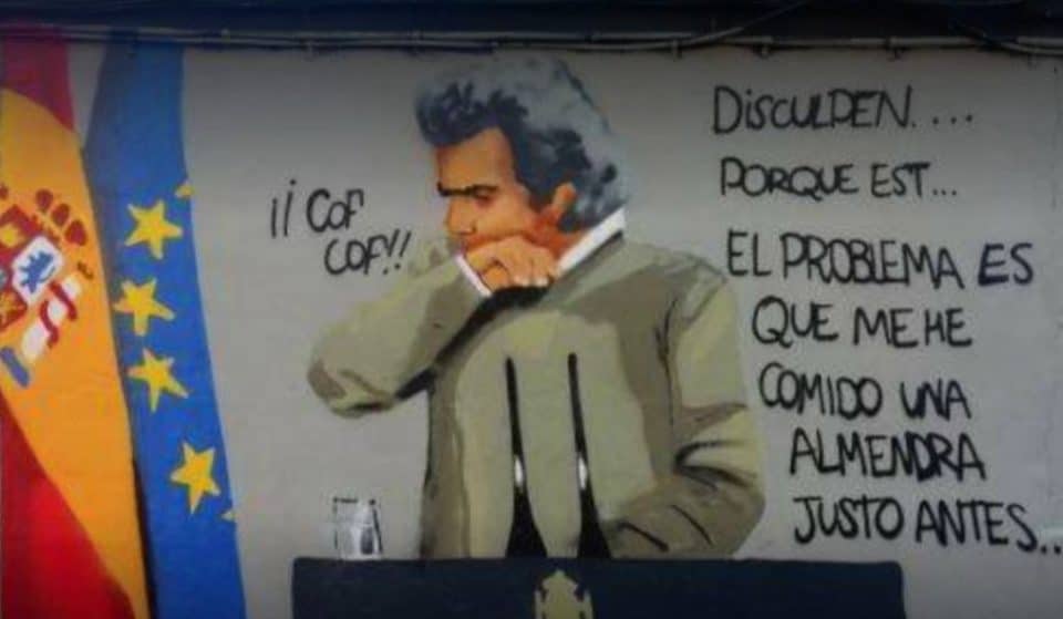 Fernando Simón, protagonista de un mural en Benimaclet