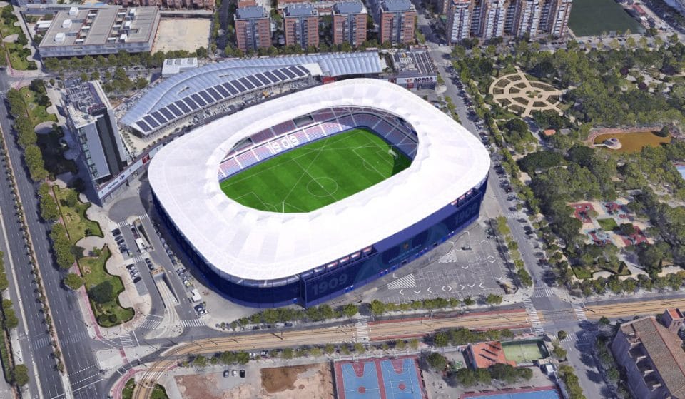 Así va a quedar el ‘nuevo’ estadio del Levante U.D.
