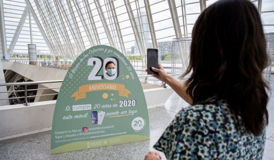 La Ciudad de las Artes y las Ciencias sortea un iPhone XR para celebrar su 20º aniversario