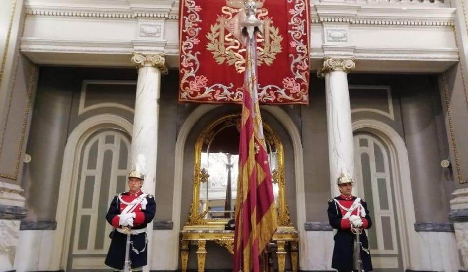 Valencia expondrá la Senyera en el Salón de Cristal del Ayuntamiento