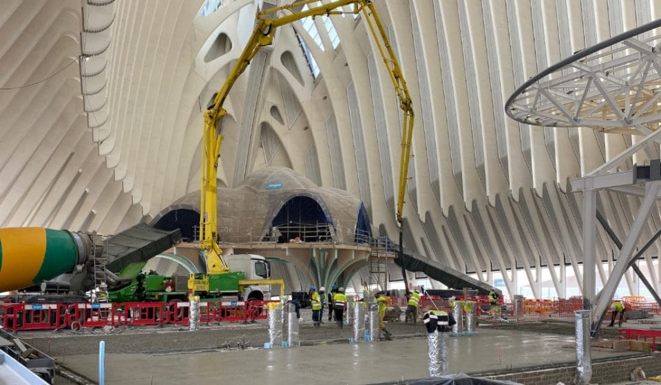 Así avanzan las obras del CaixaForum de València