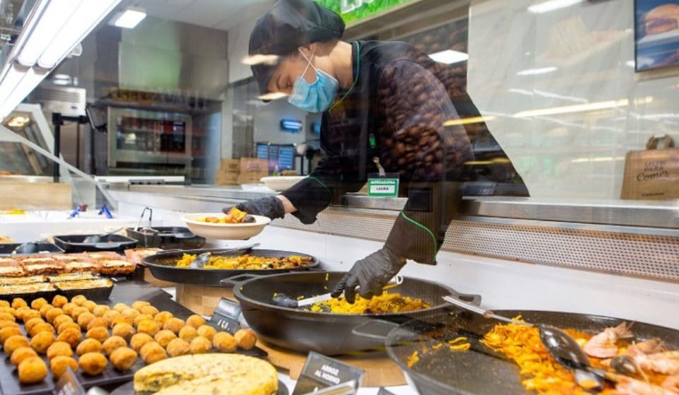 ¿En qué supermercados de Mercadona hay sección de comida para llevar?